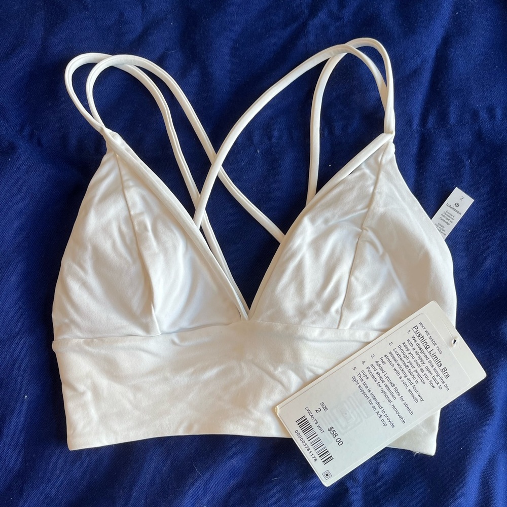 Lululemon Pushing Limits Sports Bra